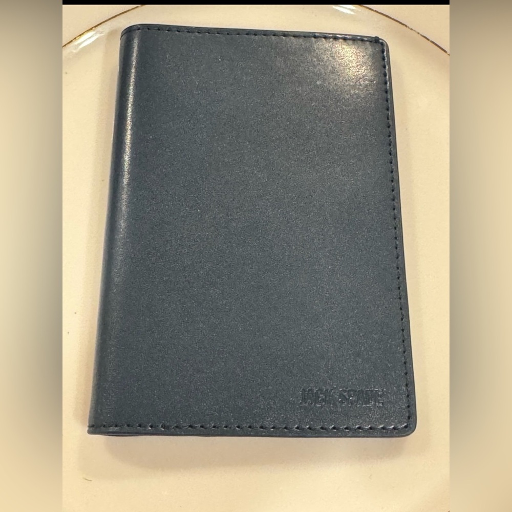 NWOT Jack Spade Men's 610 Leather Passport Wallet